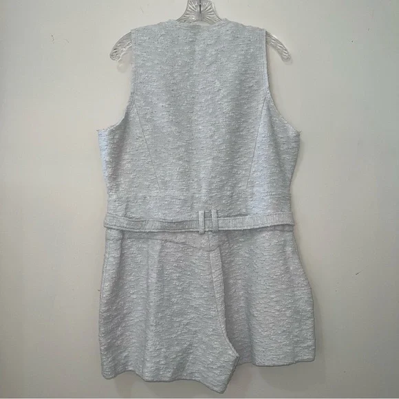 IRO white textured Jumpsuits one piece - Picture 8 of 11